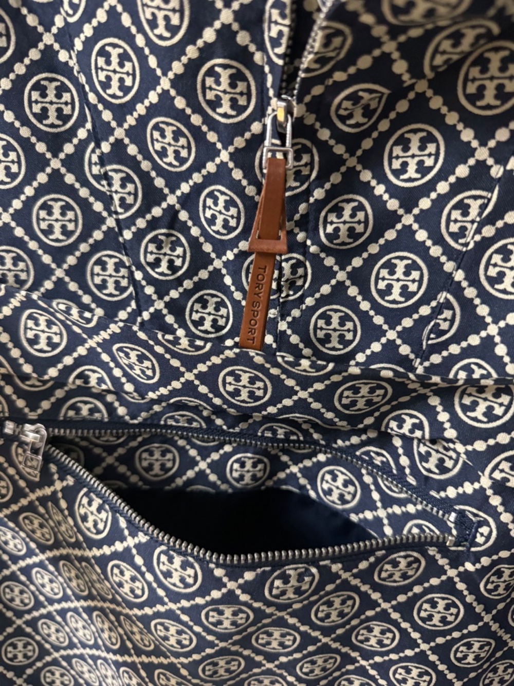 Tory Burch MONOGRAM JACQUARD ANORAK - Picture 9 of 13